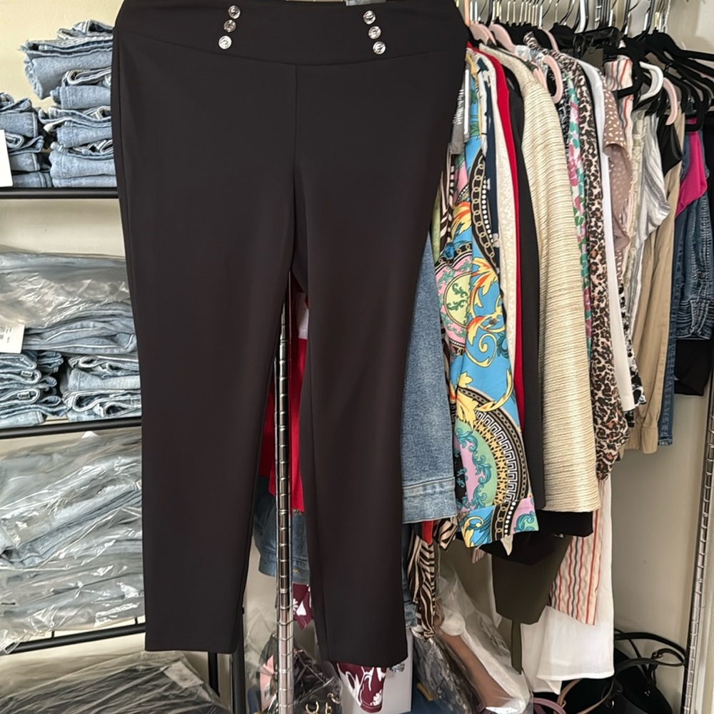 SOHO High-Waist Black Pants - New With Tags
